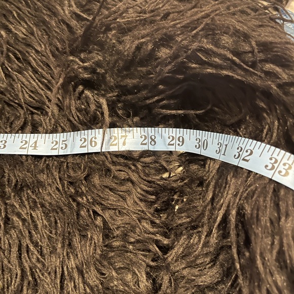 Shabby Chic Women’s Shag coat in black - Picture 5 of 9